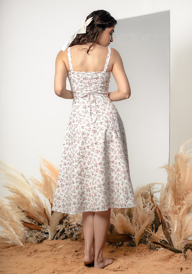 CARMEN PRINT BUTTER SUNDRESS